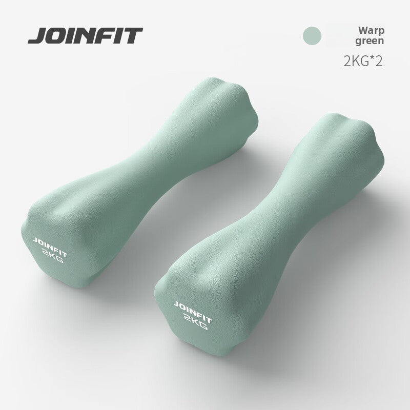 Joinfit Hexagonal Plastic Dumbbell for Home Fitness
