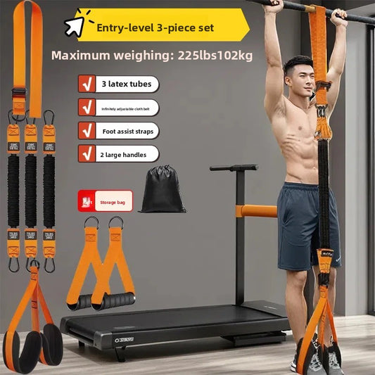 Adjustable Pull Up Assistance Bands for Home Fitness Training