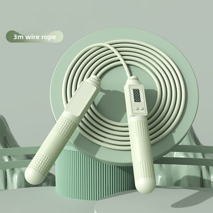 Smart counting weighted skipping rope
