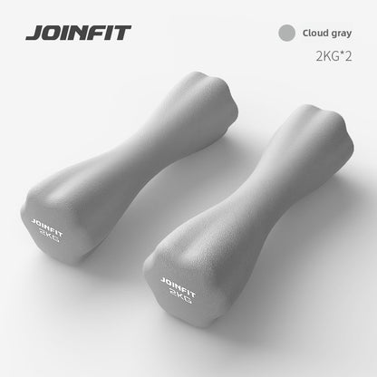 Joinfit Hexagonal Plastic Dumbbell for Home Fitness