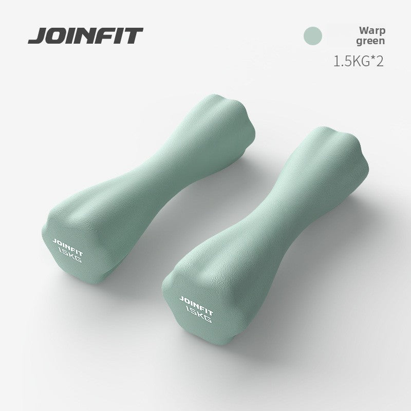 Joinfit Hexagonal Plastic Dumbbell for Home Fitness