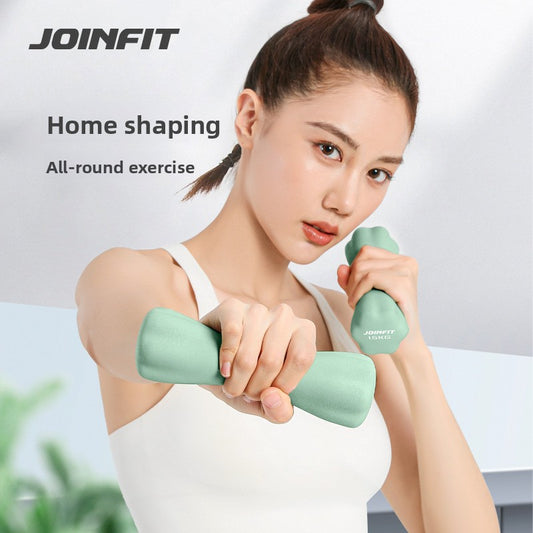 Joinfit Hexagonal Plastic Dumbbell for Home Fitness