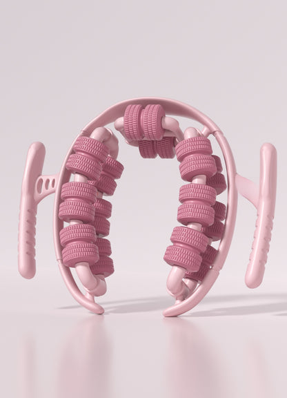 Yoga wheel circular leg roller