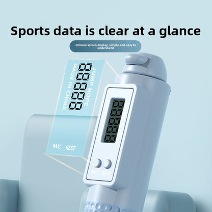 Smart counting weighted skipping rope