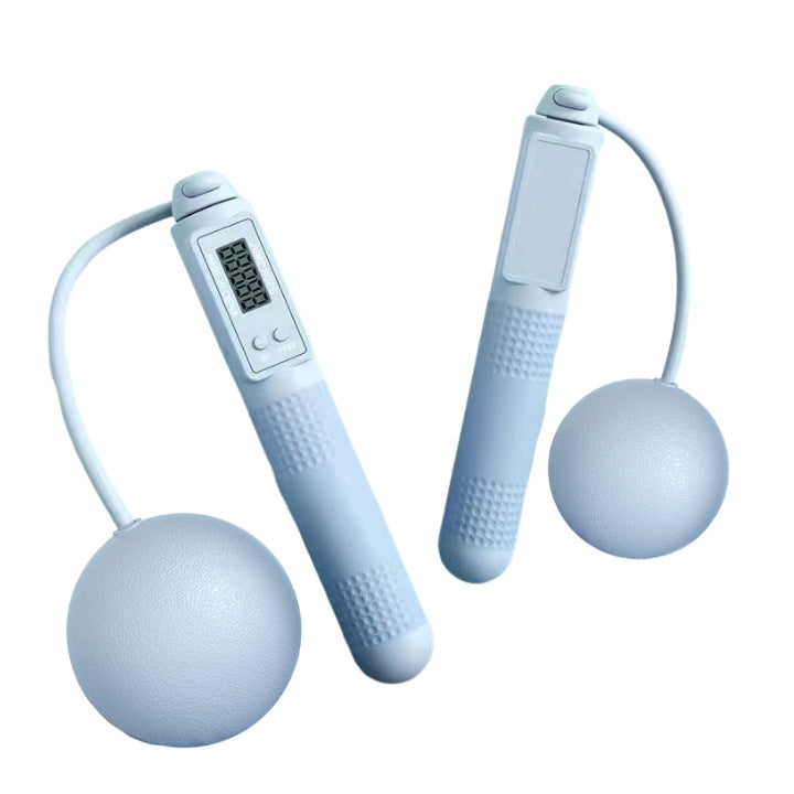 Smart counting weighted skipping rope